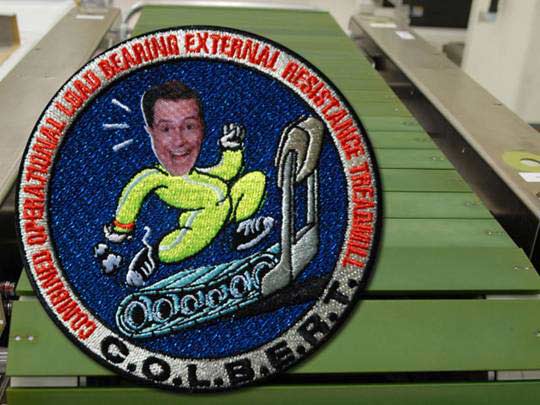 Collectible COLBERT Space Patch Sells Out